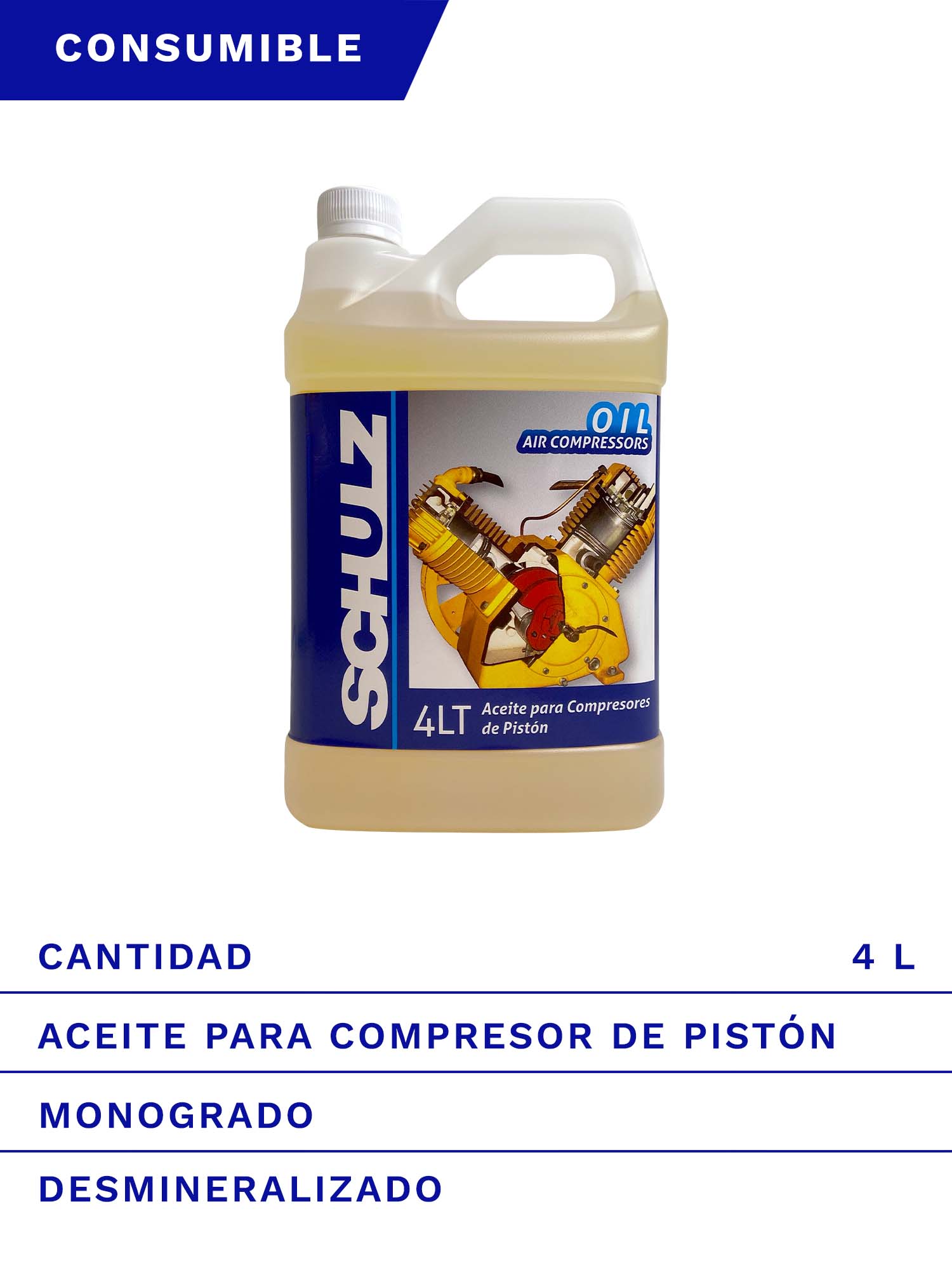 Aceite para Compresores de Aire 1L