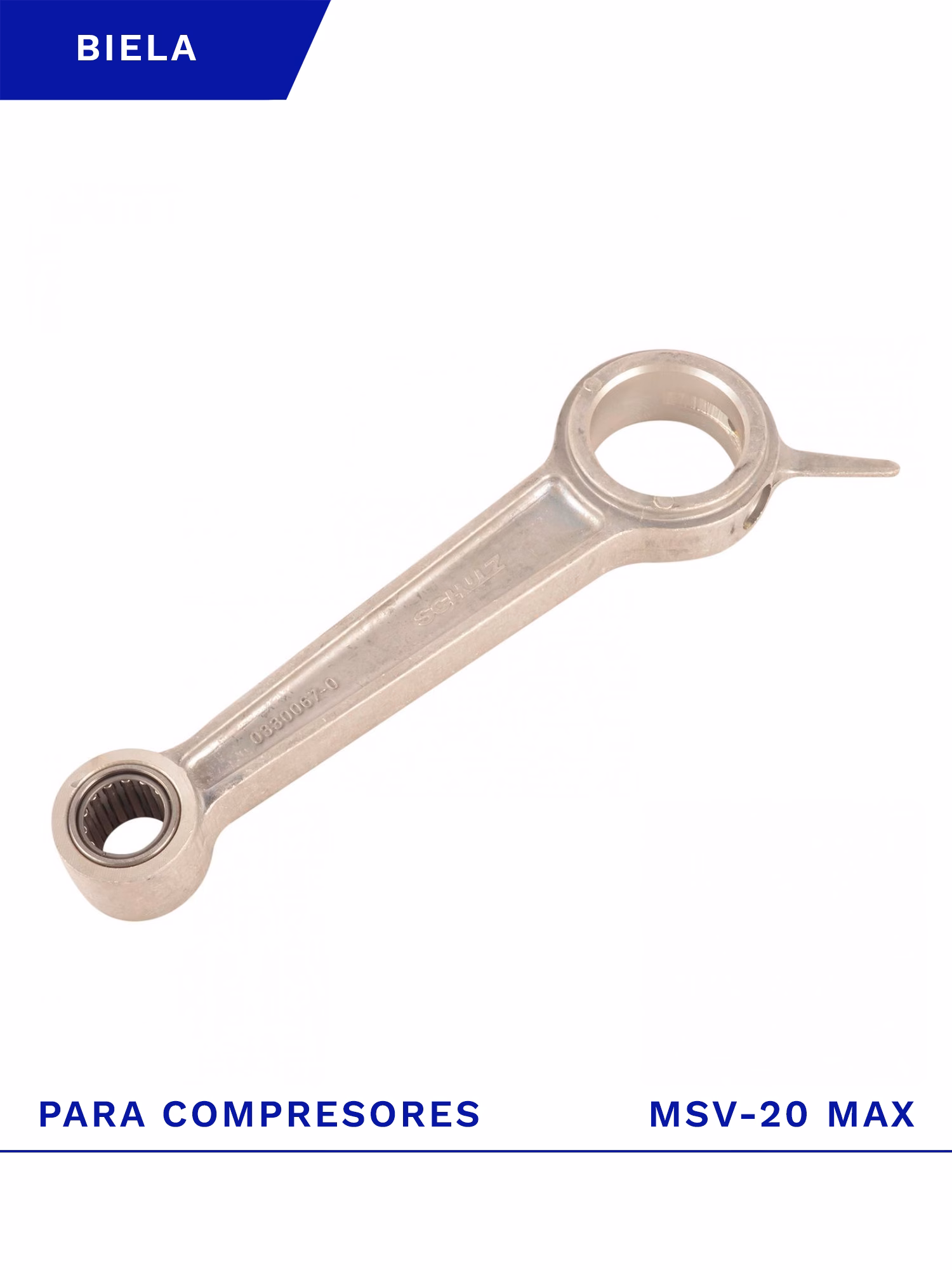 BIELA CON RODAMIENTO COMPRESOR MSV 20 MAX
